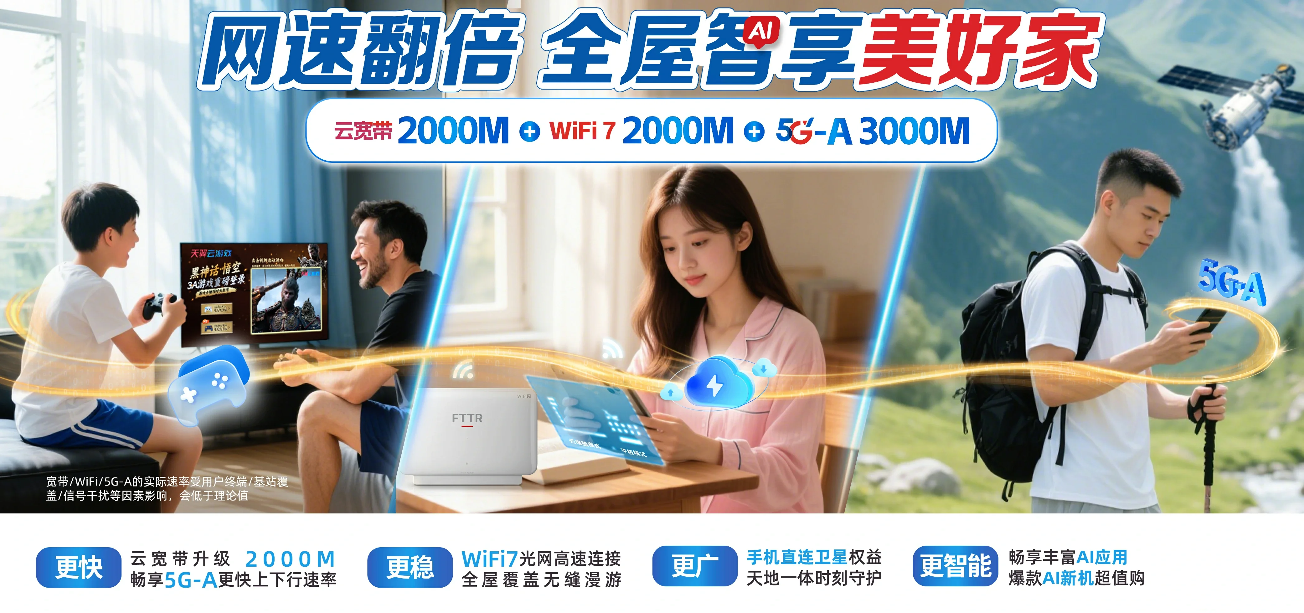 中国电信 梓潼县电信宽带 宽带套餐